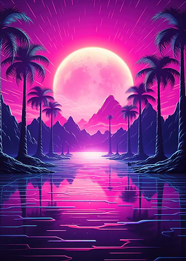 Midnight Retro Mirage