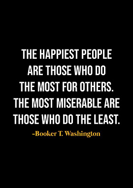 Booker T Washington Quotes