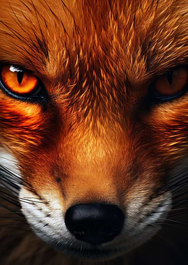 Fox Close Up Photography