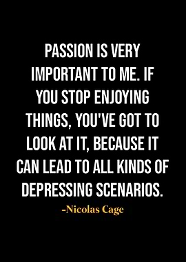 Nicolas Cage Quotes