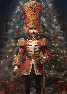 Intricate Nutcracker Xmas