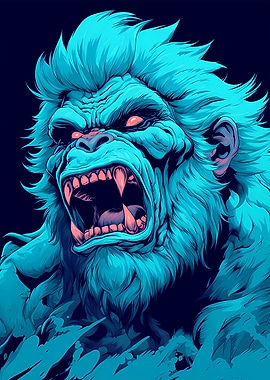 Wild Primate Snowman