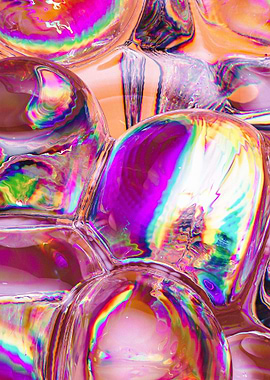 Crystal Bubble Orange In