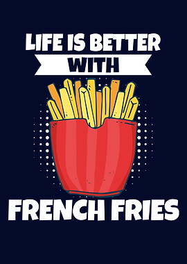 Funny French Fries Cute