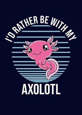 Cute Baby Axolotl