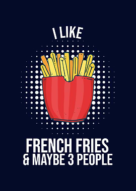Funny French Fries Cute