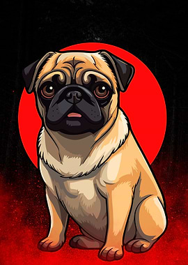 A couple of dogs just rest