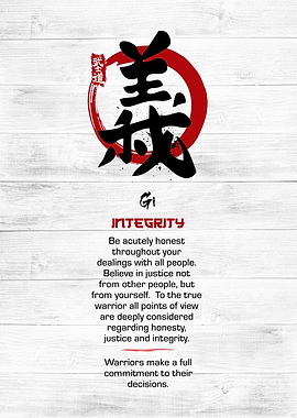 7 virtue of bushido