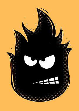 angry fire