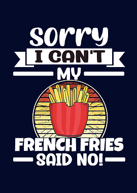 Funny French Fries Cute