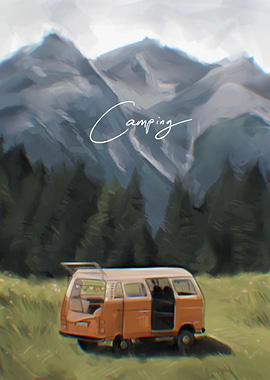 Caravan camping