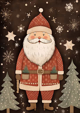 Lovely Santa Claus Xmas