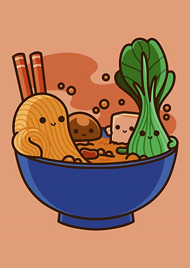 Japanese Kawaii Ramen