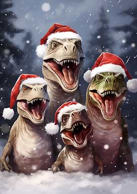 T Rex Dinosaur Family