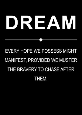 Dream Motivation Quote