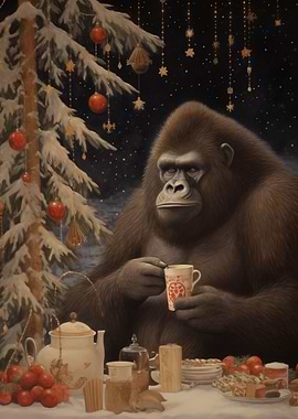Beer Gorilla Xmas