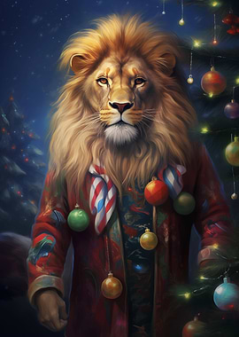 Lion Christmas