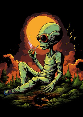 Space is Wild alien smok