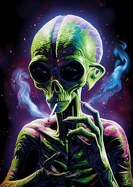 Space is Wild alien smok