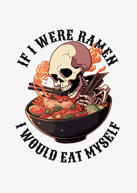 Skull Ramen Bowl Edgy