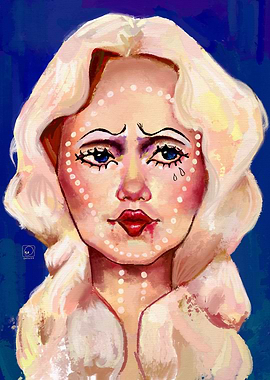 The Pouting Flapper Doll