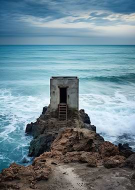 An old fort near sea