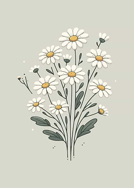 Soft Daisy Array