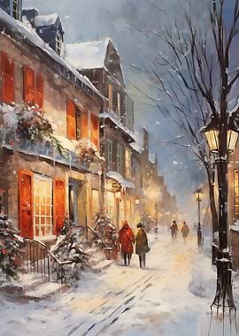 Quebec City Canada Xmas