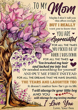 To My Mom Gift