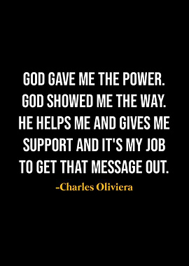 Charles Oliviera Quotes