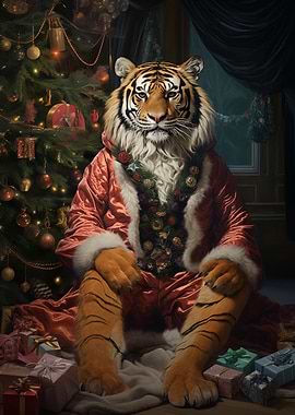 Beauty Tiger Xmas