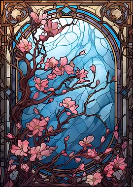 Cherry Blossom Glass