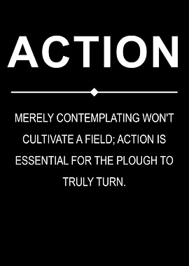 Action Motivation Quote