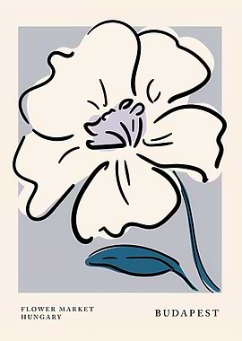 Flower market Budapest