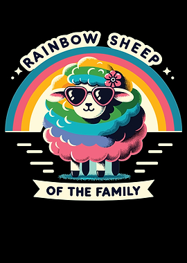 Rainbow Sheep Of The