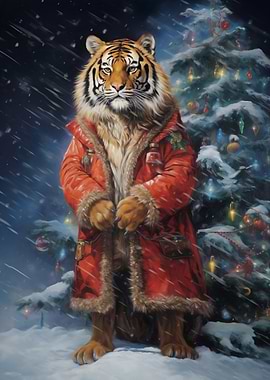 Beauty Tiger Xmas