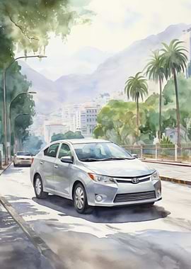 Car Watercolor