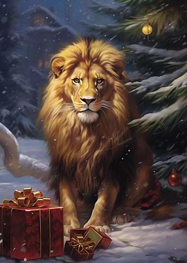 Lion Christmas