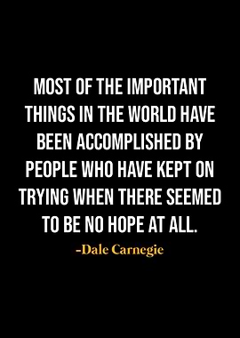 Dale Carnegie Quotes