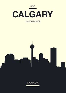 Calgary Canada Skyline