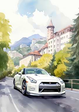 Car Watercolor