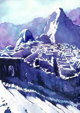 Peruvian ruin Machu Picchu