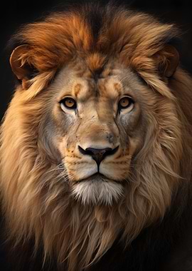 Beautiful Lion King Africa
