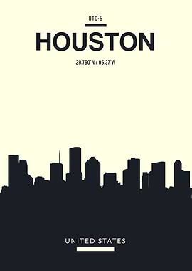 Houston USA Skyline