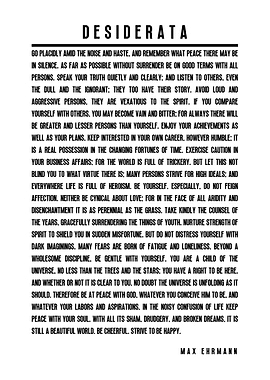 Desiderata