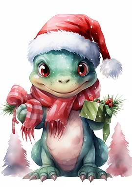 Merry T Rex Xmas