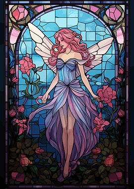 Fairy Stained Glass
