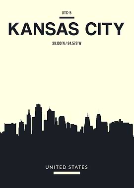 Kansas City USA Skyline