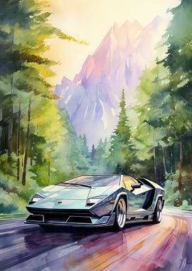 Car Watercolor