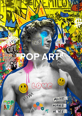 Pop art style